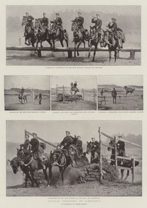 Cavalry Exercises at Aldershot by English Photographer