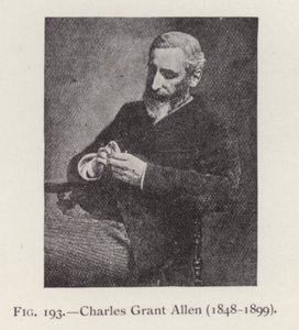 Charles Grant Allen (1848-1899), portrait by English Photographer
