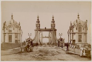 Chelsea Suspension Bridge by English Photographer
