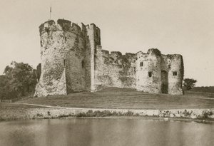 Chepstow Castle, from the Moat by English Photographer