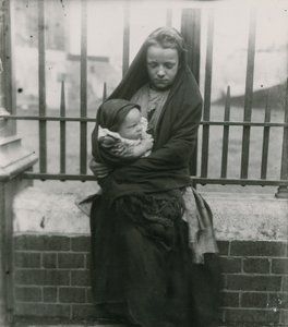 Child Poverty, London by English Photographer