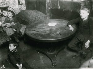 Child Poverty, London by English Photographer