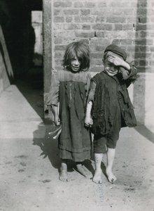 Child Poverty, London by English Photographer