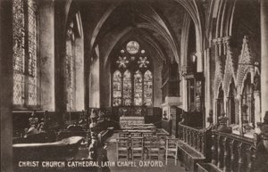 Christ Church Cathedral, Latin Chapel, Oxford by English Photographer