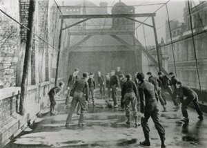 City school football pitch in 1902 by English Photographer