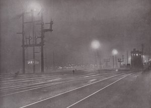 Clapham Junction at Night by English Photographer