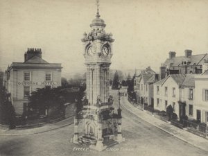 Clock tower, Exeter, Devon