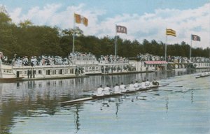 College Barges by English Photographer