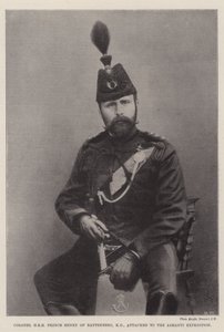 Colonel HRH Prince Henry of Battenberg, KG, attached to the Ashanti Expedition by English Photographer