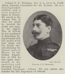 Colonel J P Brabazon