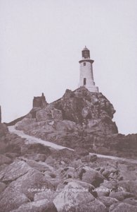 Corbiere Lighthouse Jersey by English Photographer