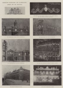 Coronation Decorations and Illuminations, London and the Provinces