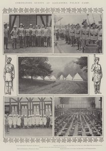 Coronation Guests at Alexandra Palace Camp