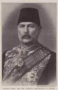 Costaki Pasha, the New Turkish Ambassador to London by English Photographer
