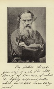 Count Tolstoi by English Photographer
