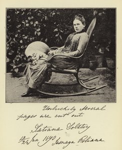Countess Tatiana Tolstoi by English Photographer