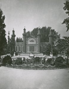 Cremorne Gardens, London: Fireworks Temple by English Photographer
