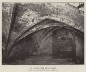 Crypt Discovered at Lowestoft