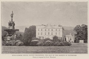 Curraghmore House, County Waterford, the Seat of the Marquis of Waterford by English Photographer