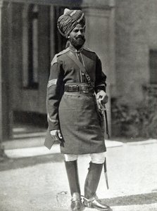 Dafadar of the 1st Bengal Cavalry by English Photographer