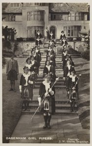 Dagenham Girl Pipers, Essex by English Photographer
