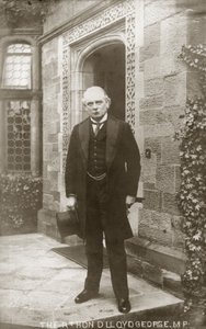 David Lloyd George, Welsh Liberal politician by English Photographer