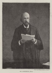 Dr. Birkbeck Hill by English Photographer