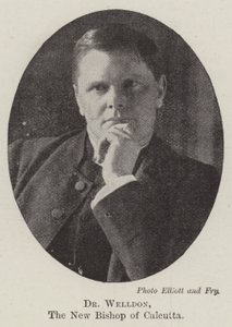 Dr Welldon, the New Bishop of Calcutta by English Photographer