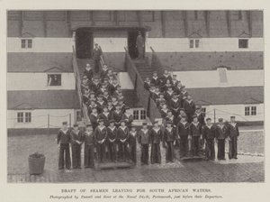 Draft of Seamen Leaving for South African Waters by English Photographer