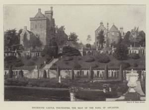 Drummond Castle, Perthshire, the Seat of the Earl of Ancaster by English Photographer