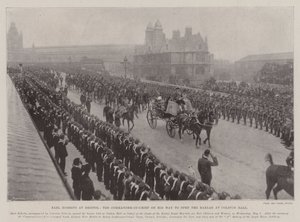Earl Roberts at Bristol, the Commander-in-Chief on his Way to open the Bazaar at Colston Hall by English Photographer