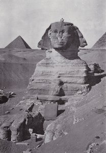 Egypt: The Sphinx by English Photographer