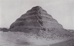 Egypt: The Step Pyramid at Sakkara by English Photographer