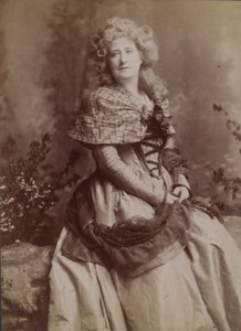 Ellen Terry as Clarisse in Robespierre, Lyceum Theatre by English Photographer
