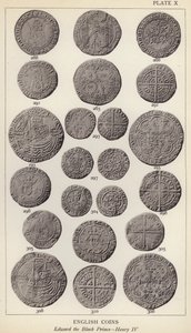 English Coins, Edward the Black Prince, Henry IV by English Photographer