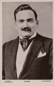 Enrico Caruso by English Photographer