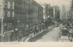Fleet Street, London by English Photographer