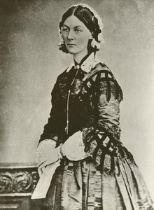 Florence Nightingale, British nursing pioneer by English Photographer
