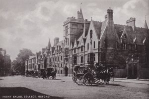 Front, Balliol College, Oxford by English Photographer