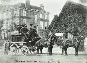 Garratt Lane: The Old Vestry Hall, 1887 by English Photographer