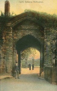 Gateway, Nottingham Castle by English Photographer