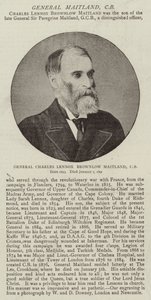 General Charles Lennox Brownlow Maitland, CB by English Photographer