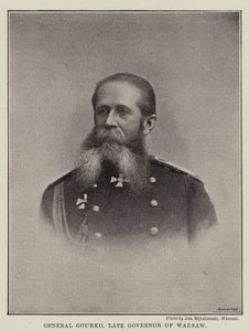 General Gourko, Late Governor of Warsaw by English Photographer