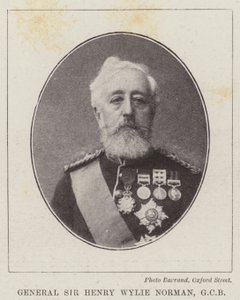 General Sir Henry Wylie Norman, GCB by English Photographer