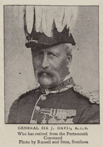 General Sir J Davis, KCB by English Photographer
