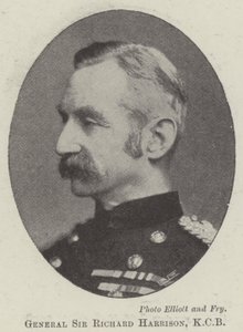 General Sir Richard Harrison, KCB by English Photographer