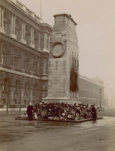 General View of the Cenotaph in Whitehall by English Photographer