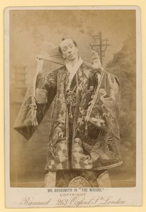 George Grossmith as Ko-Ko in The Mikado