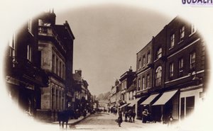 Godalming High Street, Surrey, c.1900 by English Photographer