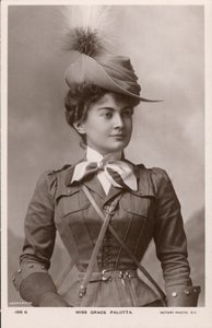 Grace Palotta, Austrian-born stage actress, as Daisy in the musical comedy The Messenger Boy by English Photographer